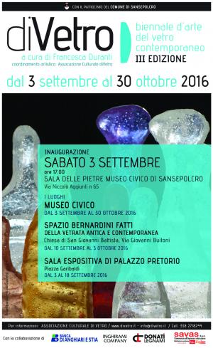 "DIVETRO": BIENNALE D'ARTE DEL VETRO CONTEMPORANEO