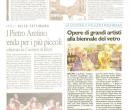 Corriere di Arezzo - Rassegna Stampa di Vetro 2012