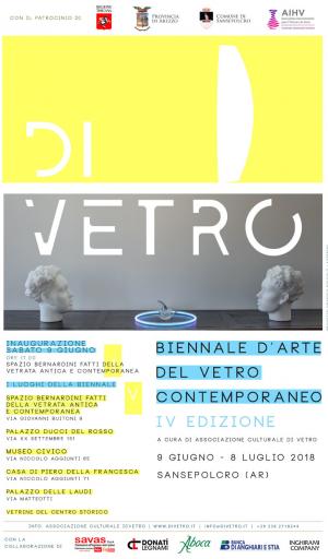 DIVETRO 2018 -  BIENNALE D'ARTE DEL VETRO CONTEMPORANEO